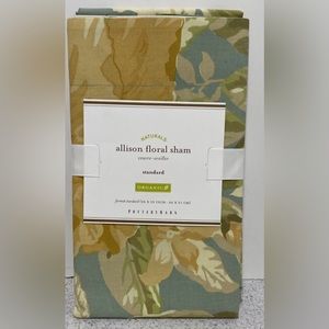 Pottery Barn SET OF 4 Euro Shams, Allison Floral